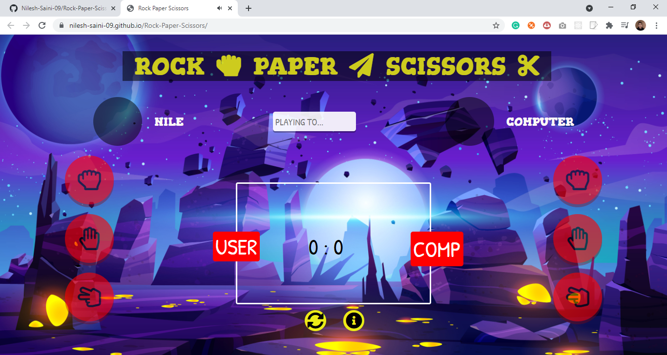 Rock Paper Scissors Game