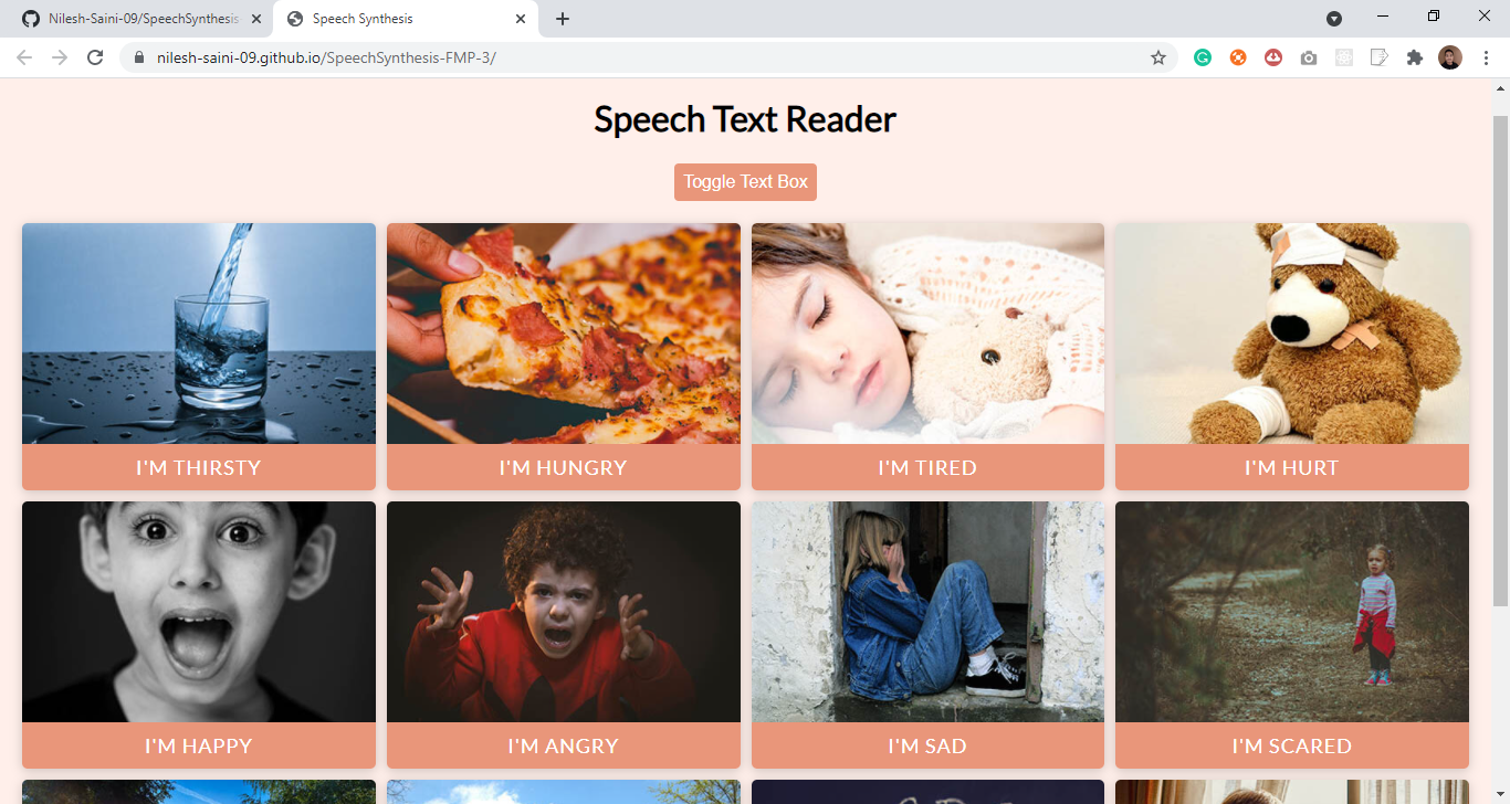 Speech Synthesis Home Page